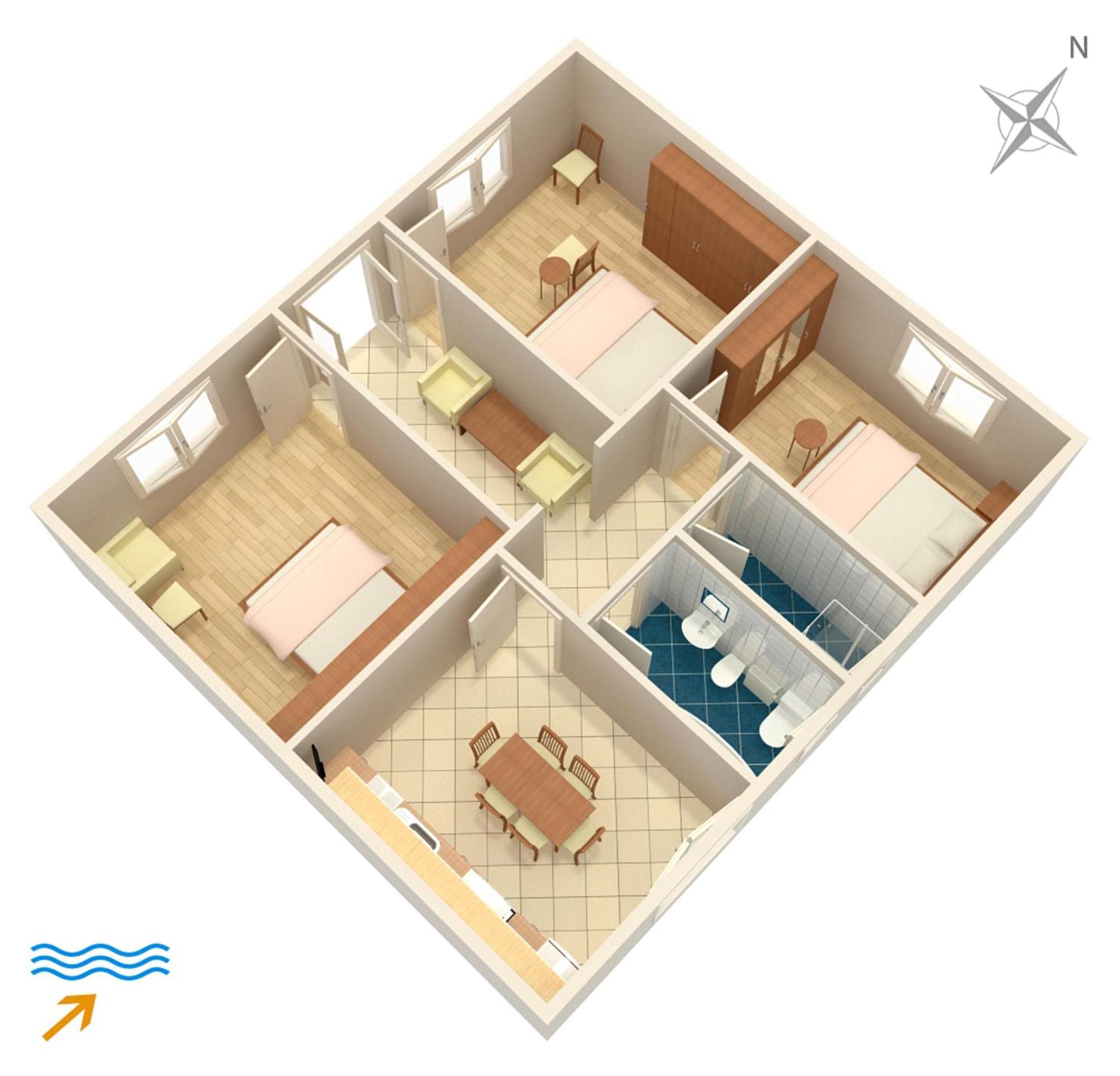 Apartment Supetarska Draga - Donja 2020A Rab Town Extérieur photo